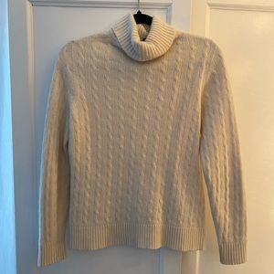 LANDS’ END 100% CASHMERE SWEATER
